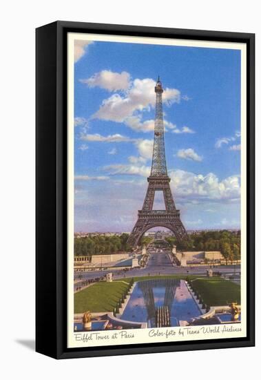 Eiffel Tower, Paris, France-null-Framed Stretched Canvas