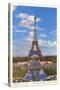 Eiffel Tower, Paris, France-null-Stretched Canvas