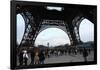 Eiffel Tower Paris From Below Photo Art Print Poster-null-Framed Poster