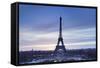 Eiffel Tower, Paris, Ile De France, France, Europe-Markus Lange-Framed Stretched Canvas