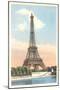 Eiffel Tower, Paris-null-Mounted Art Print