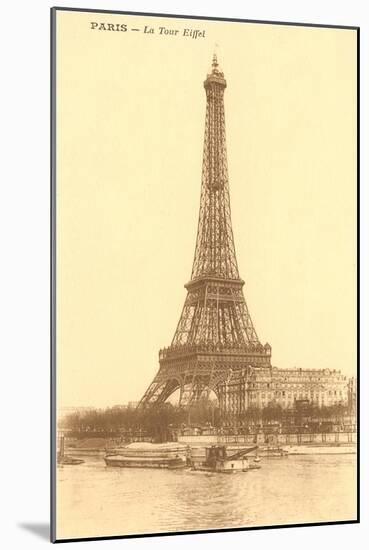 Eiffel Tower, Paris-null-Mounted Art Print