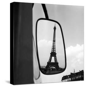 Eiffel Tower Reflection, c1960-Paul Almasy-Stretched Canvas