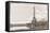 Eiffel Tower, Seine and Pont Rouelle-Cora Niele-Framed Stretched Canvas