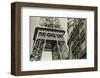 Eiffel Tower Street View #3-Christian Peacock-Framed Art Print