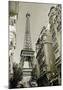 Eiffel Tower Street View, no. 1-Christian Peacock-Mounted Art Print