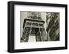 Eiffel Tower Street View, no. 3-Christian Peacock-Framed Giclee Print