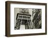 Eiffel Tower Street View, no. 3-Christian Peacock-Framed Giclee Print