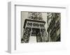 Eiffel Tower Street View, no. 3-Christian Peacock-Framed Giclee Print