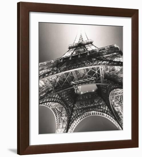 Eiffel Tower, Study 3, Paris, France, 1987-Michael Kenna-Framed Art Print