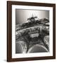 Eiffel Tower, Study 3, Paris, France, 1987-Michael Kenna-Framed Art Print