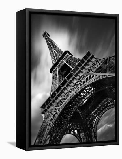Eiffel Tower Study II-Moises Levy-Framed Stretched Canvas