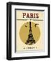 Eiffel Tower Tower From Paris Poster-radubalint-Framed Art Print