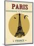 Eiffel Tower Tower From Paris Poster-radubalint-Mounted Art Print