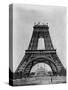 Eiffel Tower Under Construction-null-Stretched Canvas