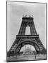 Eiffel Tower Under Construction-null-Mounted Photographic Print