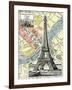 Eiffel Tower Universal Exposition of Paris, 1900-Piddix-Framed Art Print