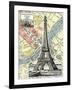 Eiffel Tower Universal Exposition of Paris, 1900-Piddix-Framed Art Print