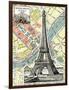 Eiffel Tower Universal Exposition of Paris, 1900-Piddix-Framed Art Print