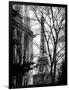 Eiffel Tower View of Winter Trocadero - Paris, France - Black and White Photography-Philippe Hugonnard-Framed Photographic Print