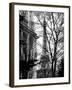 Eiffel Tower View of Winter Trocadero - Paris, France - Black and White Photography-Philippe Hugonnard-Framed Photographic Print