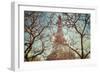 Eiffel Tower Vintage-Cora Niele-Framed Giclee Print
