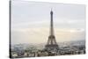 Eiffel Tower with Paris Skyline at Sunset-Sira Anamwong-Stretched Canvas