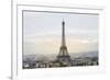 Eiffel Tower with Paris Skyline at Sunset-Sira Anamwong-Framed Photographic Print