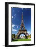 Eiffel Tower with Park Paris-null-Framed Art Print