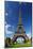Eiffel Tower with Park Paris-null-Mounted Art Print