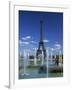 Eiffel Tower with Water Fountains, Paris, France, Europe-Nigel Francis-Framed Photographic Print