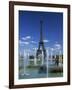 Eiffel Tower with Water Fountains, Paris, France, Europe-Nigel Francis-Framed Photographic Print