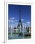 Eiffel Tower with Water Fountains, Paris, France, Europe-Nigel Francis-Framed Photographic Print