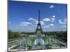 Eiffel Tower with Water Fountains, Paris, France, Europe-Nigel Francis-Mounted Photographic Print