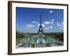 Eiffel Tower with Water Fountains, Paris, France, Europe-Nigel Francis-Framed Photographic Print