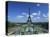 Eiffel Tower with Water Fountains, Paris, France, Europe-Nigel Francis-Stretched Canvas