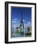 Eiffel Tower with Water Fountains, Paris, France, Europe-Nigel Francis-Framed Photographic Print