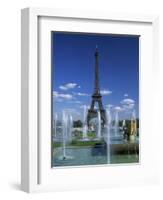 Eiffel Tower with Water Fountains, Paris, France, Europe-Nigel Francis-Framed Photographic Print