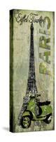 Eiffel Tower-Karen J^ Williams-Stretched Canvas