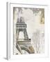 Eiffel Tower-Ben James-Framed Giclee Print