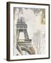 Eiffel Tower-Ben James-Framed Art Print