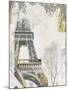 Eiffel Tower-Ben James-Mounted Art Print