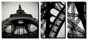 Eiffel Tower-Erin Berzel-Stretched Canvas