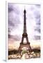 Eiffel Tower-Philippe Hugonnard-Framed Giclee Print