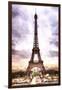 Eiffel Tower-Philippe Hugonnard-Framed Giclee Print