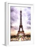 Eiffel Tower-Philippe Hugonnard-Framed Giclee Print