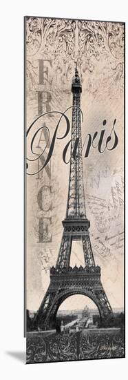 Eiffel Tower-Todd Williams-Mounted Art Print