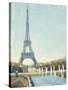 Eiffel Tower-Joseph Cates-Stretched Canvas