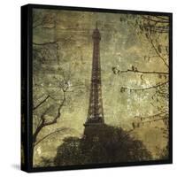 Eiffel Tower-John W Golden-Stretched Canvas