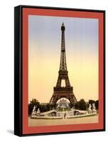 Eiffel Tower-null-Framed Stretched Canvas